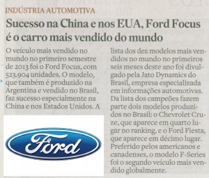 SUCESSO FORD FOCUS